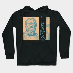 Plato / Retro Aesthetic Design Hoodie